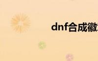 dnf合成徽章在哪里合