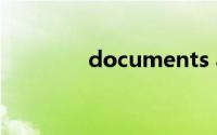 documents and settings