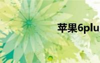 苹果6plus屏幕失灵