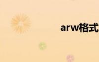 arw格式怎么打开