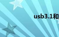 usb3.1和3.0的区别