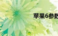 苹果6参数详细参数