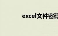 excel文件密码忘记了怎么办