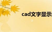 cad文字显示问号怎么解决