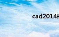 cad2014标题栏不见