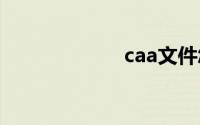 caa文件怎么打开