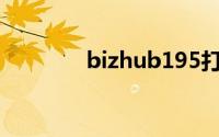 bizhub195打印机驱动下载