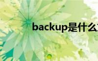 backup是什么文件夹可以删除