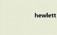 hewlett packard