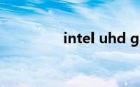intel uhd graphics 630
