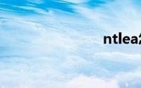 ntlea怎么用