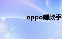 oppo哪款手机性价比最高