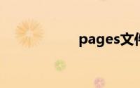 pages文件怎么打开