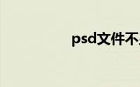 psd文件不显示ps图标