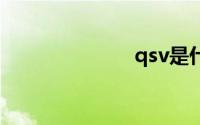 qsv是什么格式