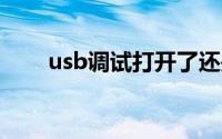 usb调试打开了还是连接不上怎么办