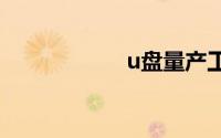 u盘量产工具万能版