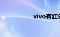 vivo有红外线功能吗
