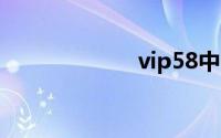vip58中国经纪人