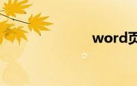 word页码设置