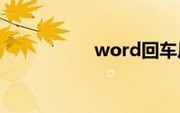 word回车后行距变大