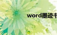 word墨迹书写工具下载