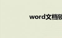 word文档锁定如何解锁
