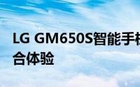 LG GM650S智能手机评测：功能与性能的综合体验