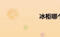 冰柜哪个牌子好