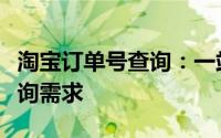 淘宝订单号查询：一站式解决你的购物订单查询需求