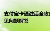 支付宝卡通激活全攻略：步骤、注意事项及常见问题解答