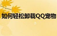 如何轻松卸载QQ宠物：详细步骤与操作指南