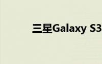 三星Galaxy S3 i9300全面解析