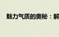 魅力气质的奥秘：解读其背后的关键要素