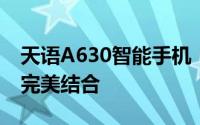 天语A630智能手机：科技魅力与实用性能的完美结合