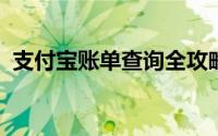支付宝账单查询全攻略：轻松管理个人财务