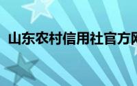 山东农村信用社官方网站：服务与产品一览