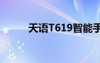 天语T619智能手机全新功能解析