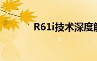 R61i技术深度解析与应用展望