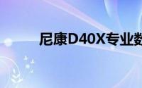 尼康D40X专业数码单反相机评测