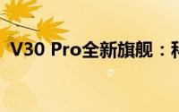 V30 Pro全新旗舰：科技与美学的完美结合