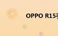 OPPO R15手机参数详解
