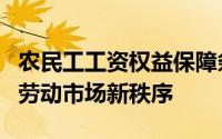 农民工工资权益保障条例：构建公平、规范的劳动市场新秩序