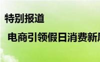 特别报道 | 电商引领假日消费新风尚，激发市场新活力