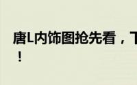 唐L内饰图抢先看，下午双车发布会敬请期待！