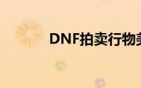 DNF拍卖行物美价廉物品指南