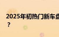 2025年初热门新车盘点：哪些车型强势登场？