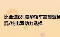 比亚迪汉L豪华轿车震撼登场：超5米车身搭载激光雷达，插混/纯电双动力选择