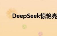 DeepSeek惊艳亮相，祭出终极王炸