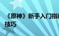 《原神》新手入门指南：全面掌握前期玩法与技巧